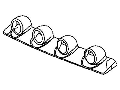 Mopar 5HZ08RXFAF Cover Light Bar Support