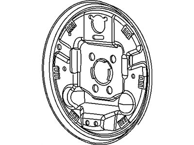 Chrysler 68020228AA PLATE Brake Backing