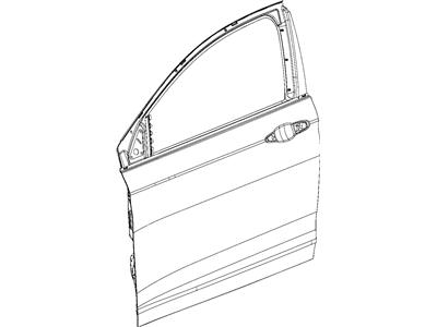Mopar 68104740AC Outer Panel, Front Passenger Side