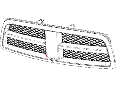 Ram 2500 Grille - 1VV19TZZAA