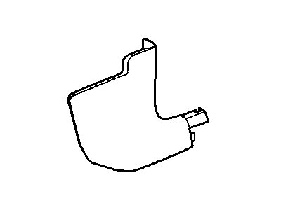 Mopar 5GE62WL5AG Panel Cowl Side Trim