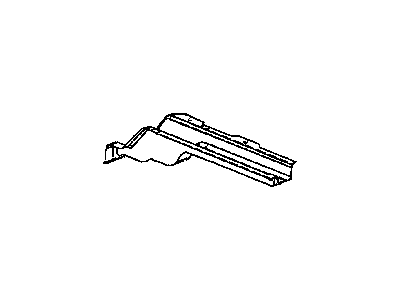 Chrysler 55362480AA CROSSMEMBER 2nd row seat mount