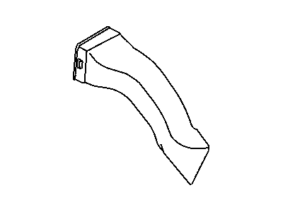 Jeep 55117036AA DUCT Air Outlet Center