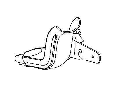 Ram 53032773AA TROUGH Drip