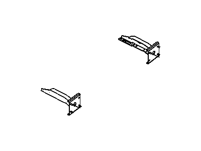 Ram 5113323AA EXTENSION Rear Rail