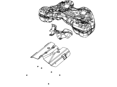 Chrysler 68494563AA TANK Fuel