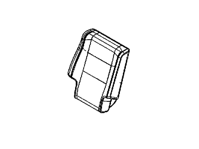 Jeep 6ET22DX9AA COVER Rear Seat Back Right