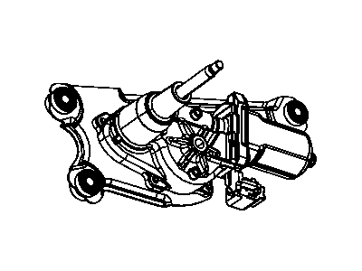 Dodge 5178201AC MOTOR Liftgate Wiper