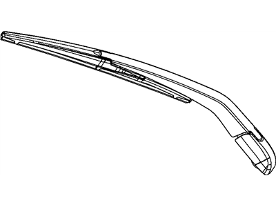 Dodge 68040372AA BLADE Rear Wiper