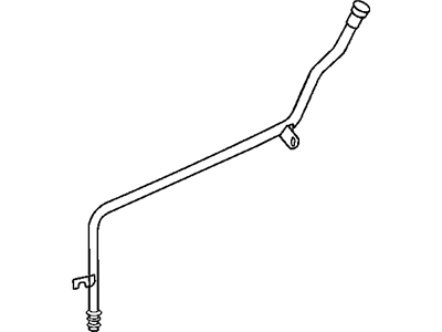 Dodge 4591880AB TUBE Transmission Oil Filler