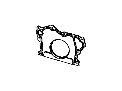 Jeep 68078786AA RETAINER AND SEAL Crankshaft Rear Oil