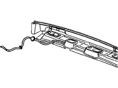 Chrysler 5113255AA HOSE Liftgate Washer
