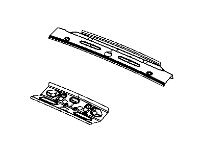 Dodge 5076971AC HEADER Roof Rear