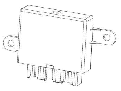 Jeep 68441032AA MODULE Park Assist