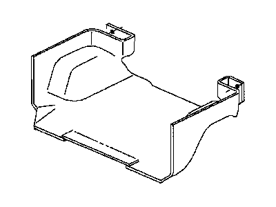 Chrysler MN92RSB CARPET Luggage Compartment