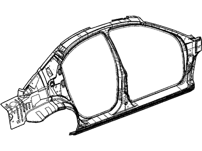 Chrysler 4878030AD PANEL Body Side Aperture