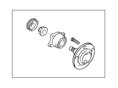 Chrysler Wheel Hub - MR103654