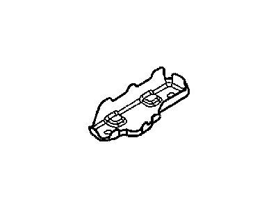 Chrysler 5027479AB REINFORCEMENT Front Hinge Pillar