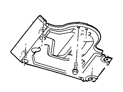 Jeep 52129092AA SKID PLATE Front