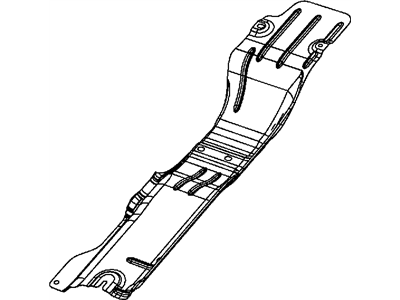 Ram 68159405AB SHIELD Exhaust Extension Pipe