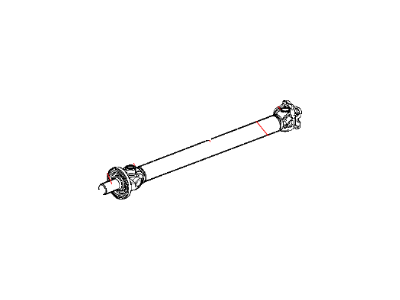 2006 Jeep Liberty Drive Shaft - 52853119AC