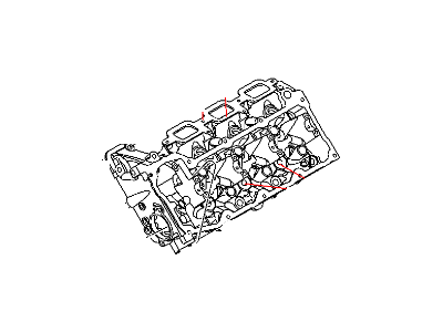 Jeep 53020987AC HEAD Cylinder Left