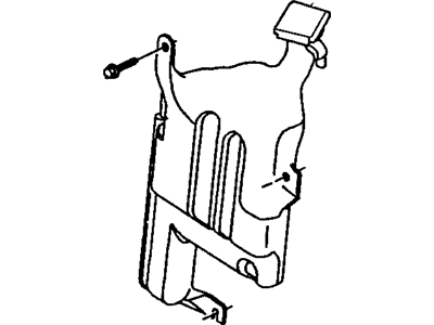 Dodge 4886387AA CAP Coolant Recovery Bottle