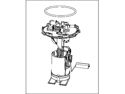 Dodge 68237937AA Fuel Pump