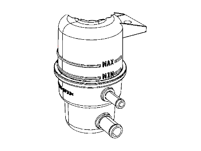 Chrysler 200 Power Steering Reservoir - 5151028AB