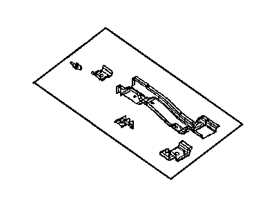 Dodge 55256770AG CROSSMEMBER Floor Pan