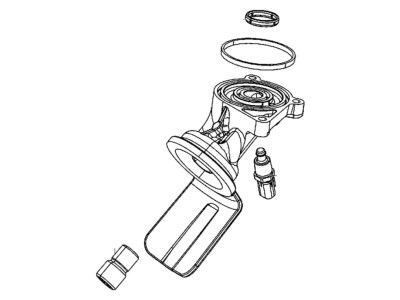 Dodge 68382405AA ADAPTER Oil Filter