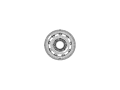 Dodge 5GE66S4AAA WHEEL Steel WDV