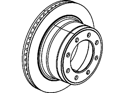 Ram Brake Disc - 68188899AA