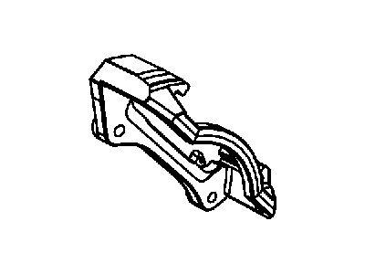 Ram 68049160AC ADAPTER Disc Brake Caliper Rear