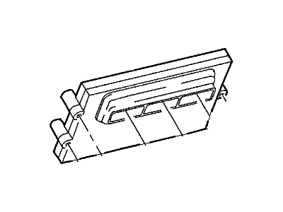 Dodge Ram Wagon Engine Control Module - R6040259AF
