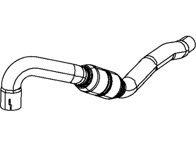 2012 Dodge Journey Exhaust Pipe - 5147106AB