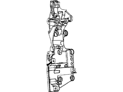 Mopar 68000635AA Bracket Accessory Mount