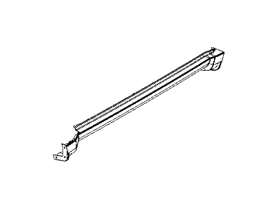 Mopar 57010000AA Applique Fender Front