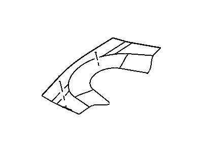 Dodge 4806075AB BELLY PAN Front