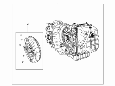 Ram ProMaster 3500 Torque Converter - R8210327AF