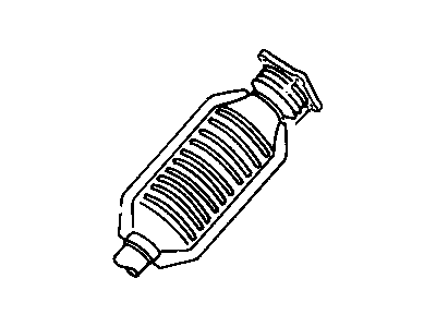 Chrysler Voyager Catalytic Converter - 4809049AB