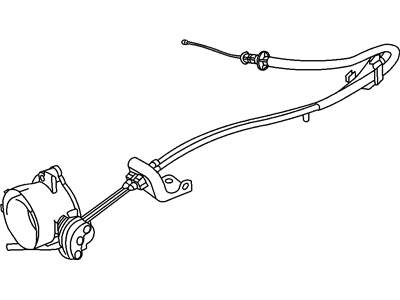 Dodge 4861473AA RETAINER Throttle Cable
