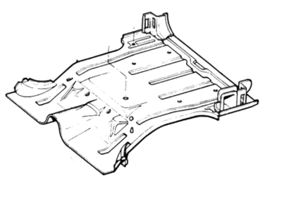 Jeep Wagoneer Floor Pan - 57000005