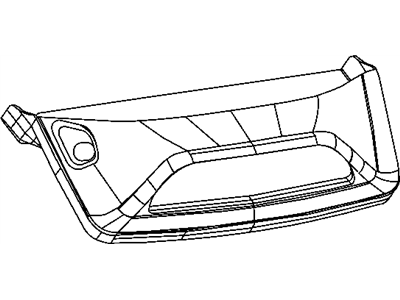 Dodge 68002918AA BEZEL