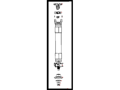 Ram 4500 Drive Shaft - 52123051AC