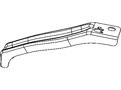 Dodge 52125349AC GUSSET Track Bar