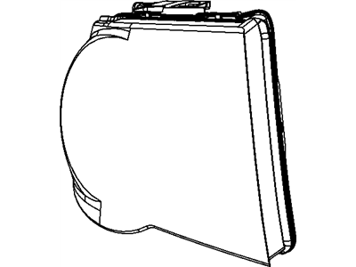 Chrysler Aspen Headlight - 55078021AG