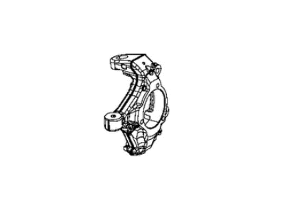 Jeep Wrangler Steering Knuckle - 68398190AA