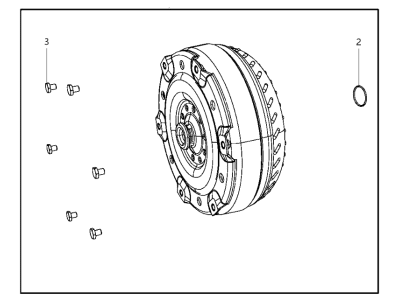 Ram 2500 Torque Converter - R8419671AG