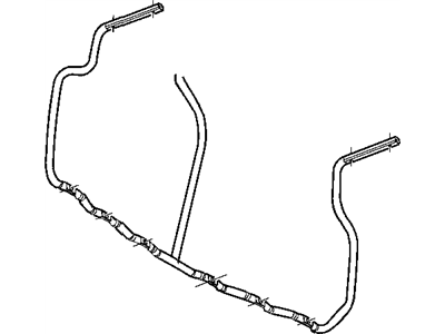 Dodge 55077822AB BRACKET Grille